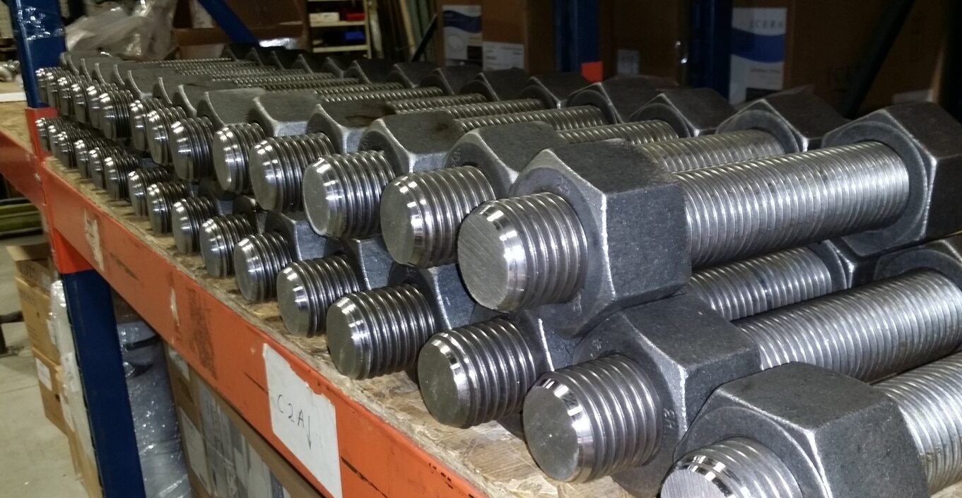 Studs, Nuts, and Bolts Fasteners for all Industrial Applications