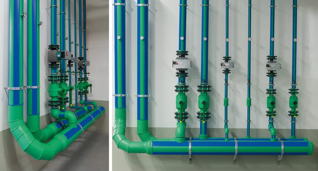 Polyproplene piping